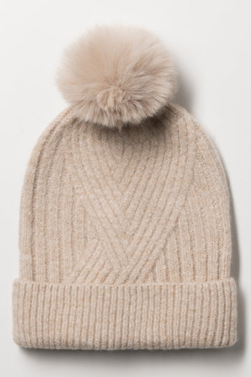 Chunky Beanie Natural