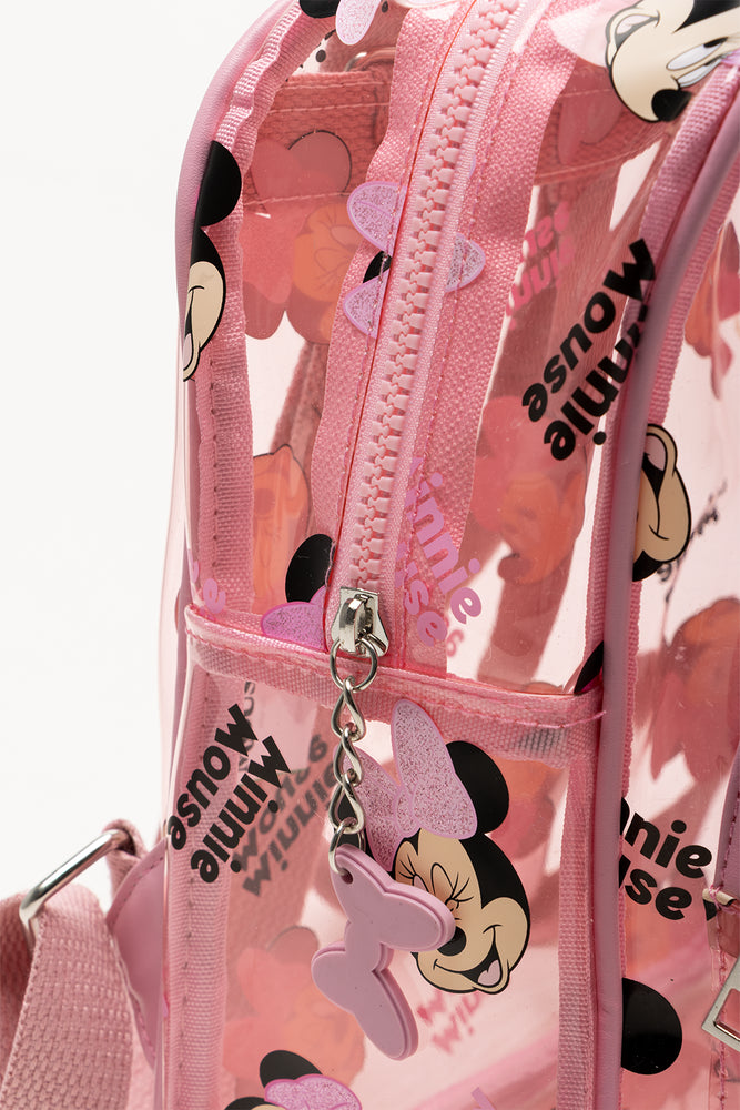 Minnie Mouse Backpack Pink (3)