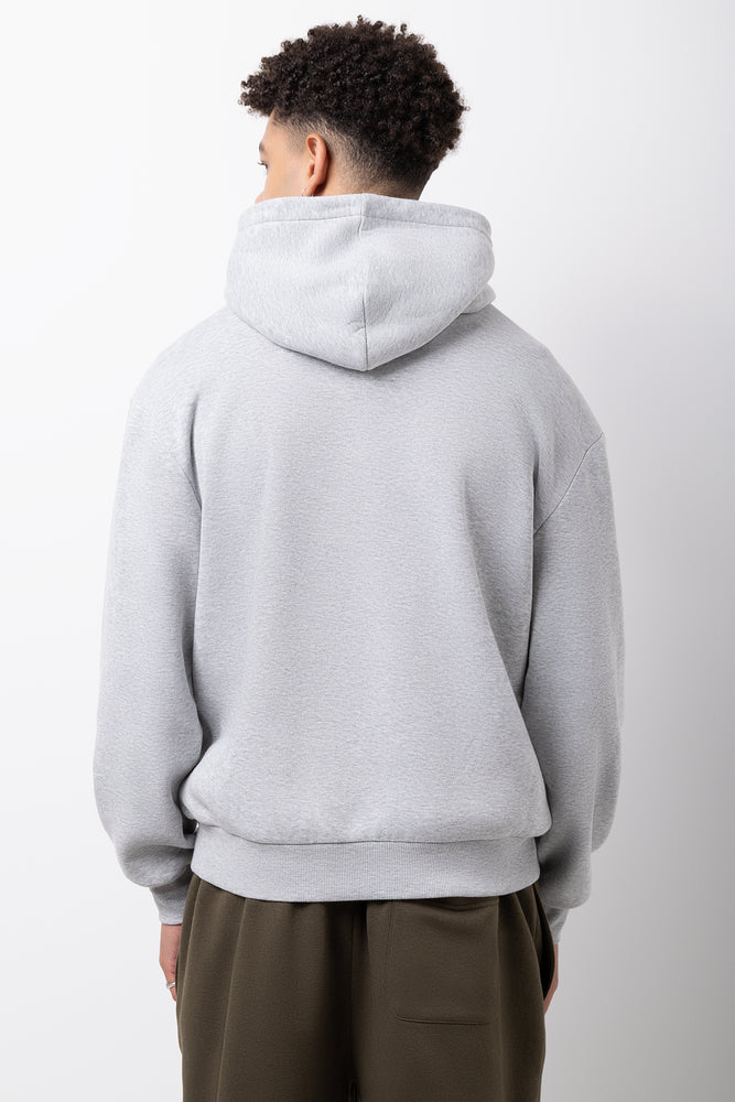Hoodie Grey Melange (2)