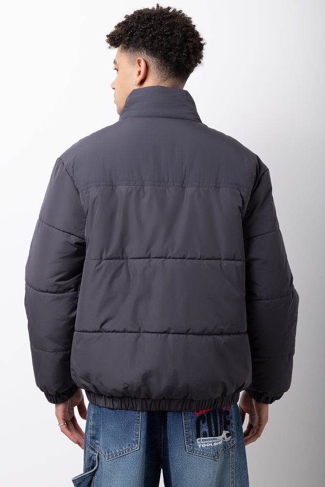 Puffer Jacket Dark Grey (2)