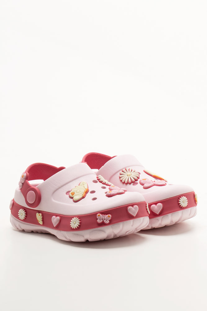 Butterfly Clog Pink