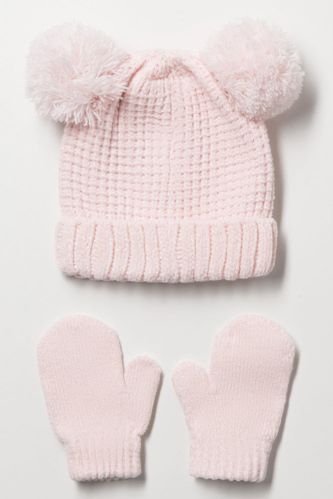 Hat Set Pink