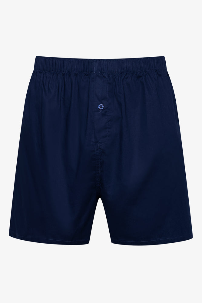 3 Pack Check Boxers Blue (1)