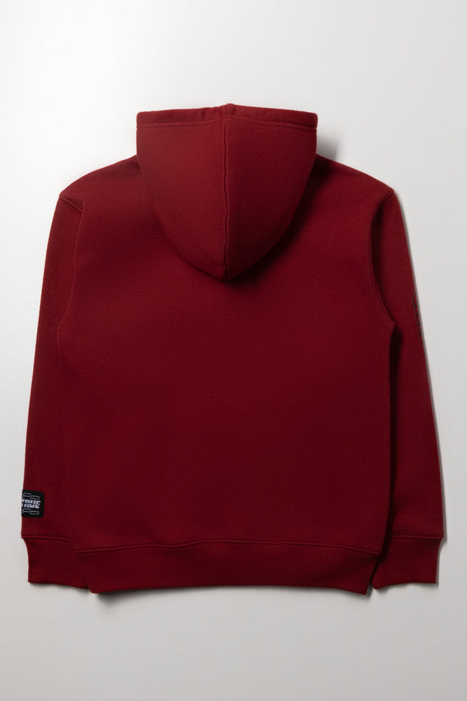 Hoodie Burgundy (2)