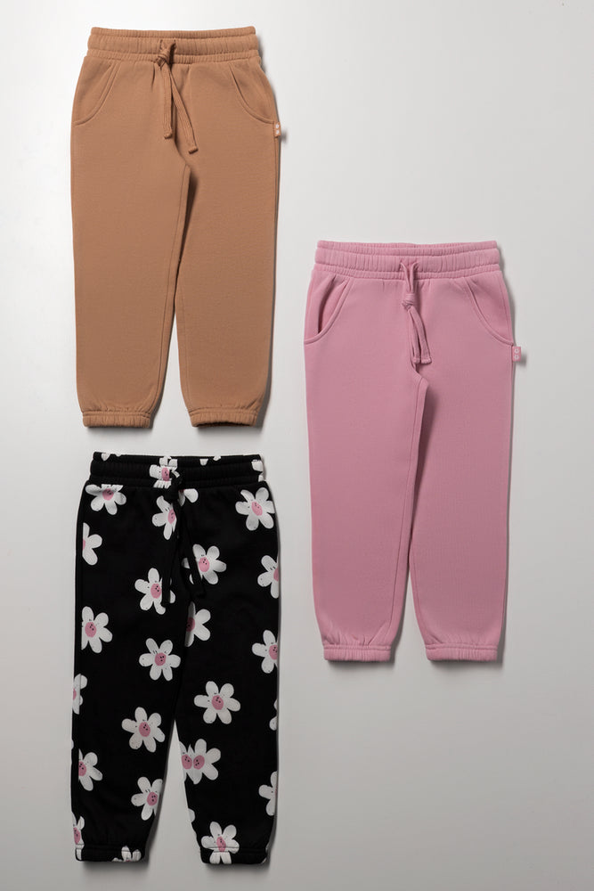 3 Pack Trackpants Multicolours