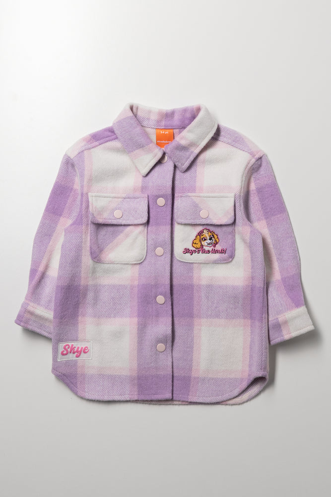 Paw Patrol Shacket Lilac