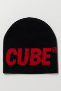 Printed Beanie Black