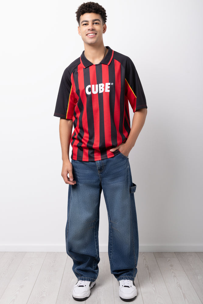 Balloon Denim Jeans Mid Wash
