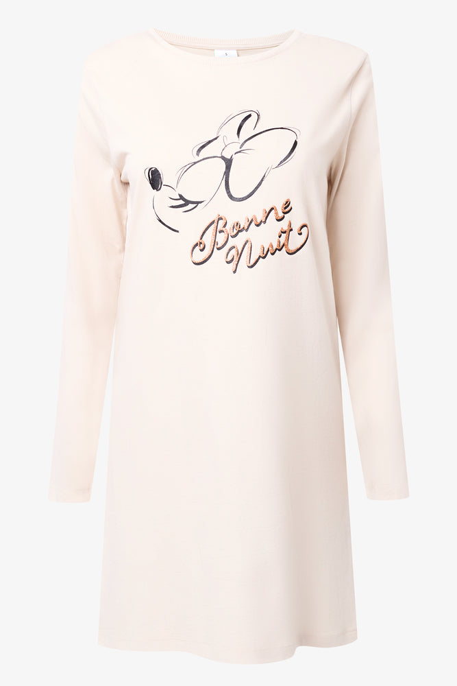 Minnie Mouse Sleepshirt Natural