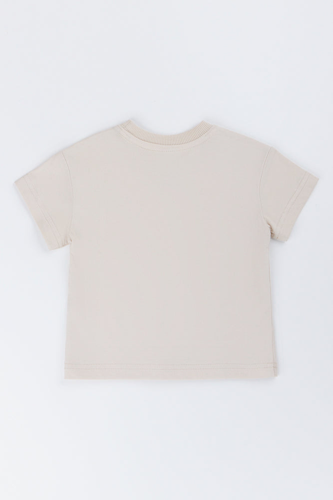 Stone Basic Crew Neck T-Shirt (2)