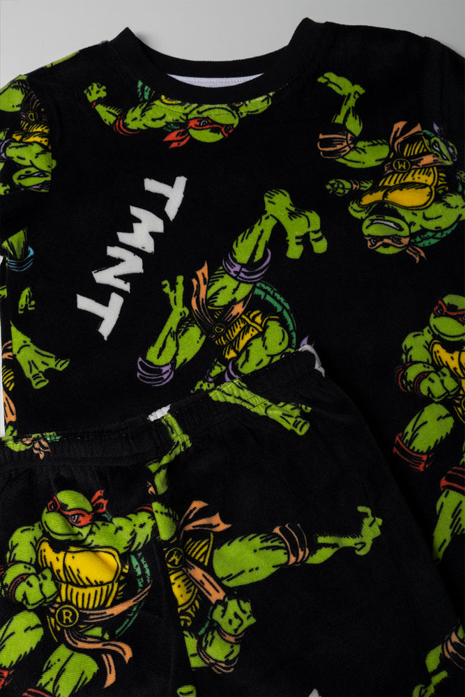 Ninja Turtles Long Sleeve Pyjamas Black (1)