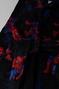 Spiderman Fleece Gown Black (1)