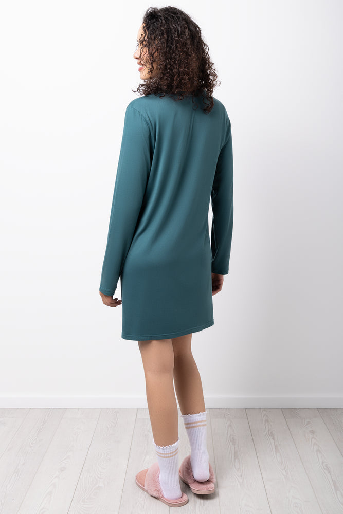 Sleepy And Co Sleepshirt Green (2)