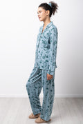 Floral Pyjamas Green (1)