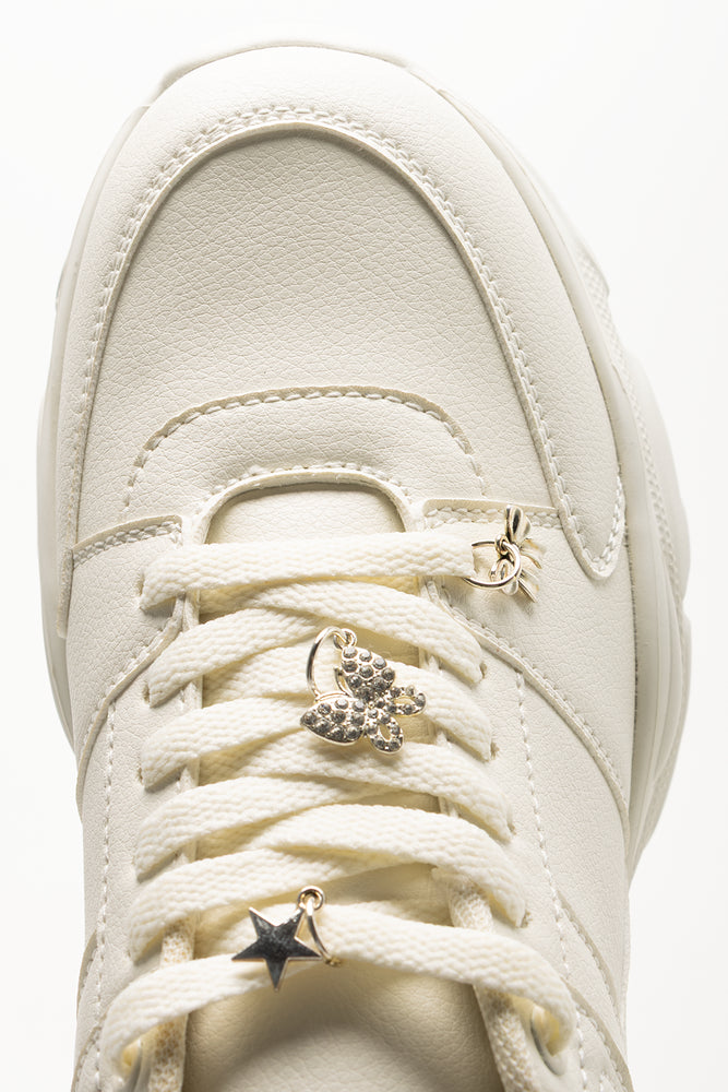 Chunky Charm Trainers White (4)
