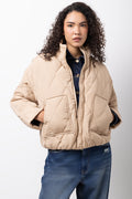 Quilted Jacket Natural