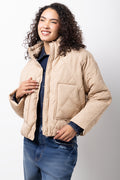 Quilted Jacket Natural (1)