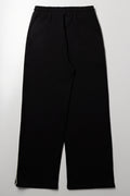 Wide Leg Side Tape Trackpants Black (2)