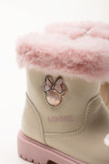 Minnie Mouse Ankle Boots Natural (3)