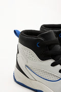 Basketball High Top Sneakers White (3)