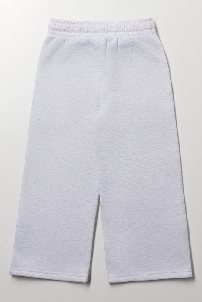 Supergirl Wide Leg Trackpants Grey (3)
