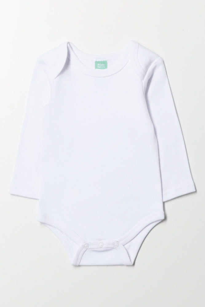 White Long Sleeve Bodyvest