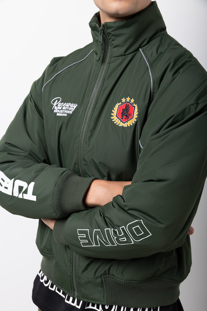 Bomber Jacket Green (3)