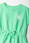 Fleece Dress Green (1)