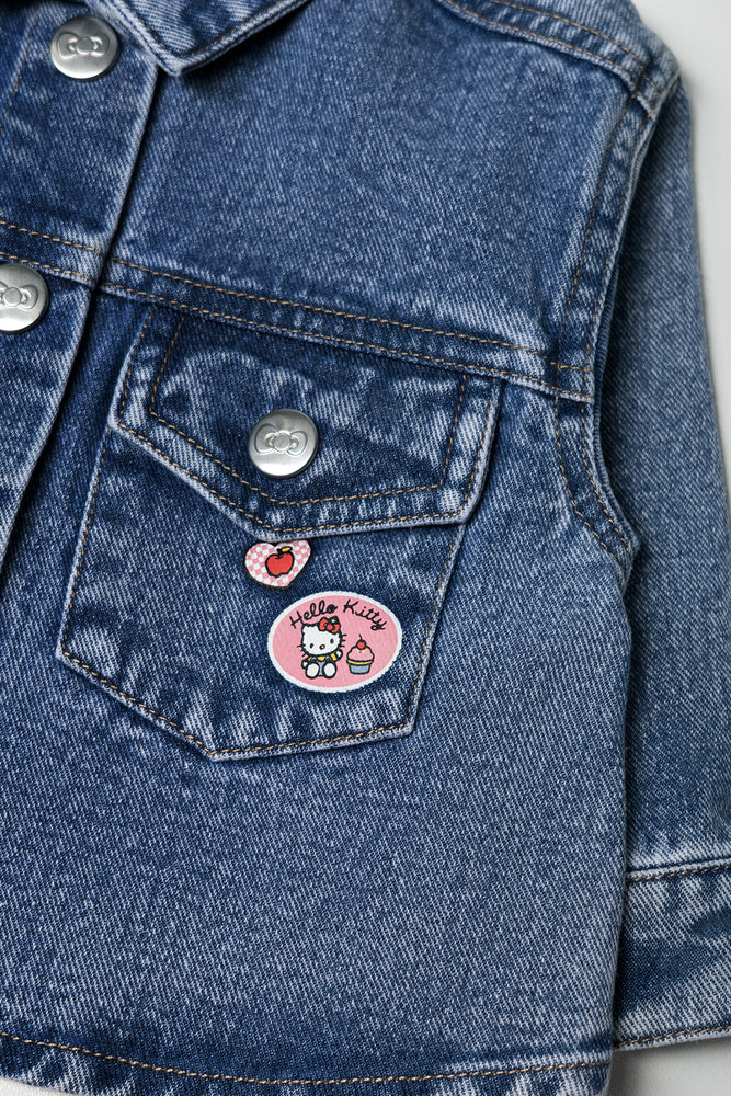 Hello Kitty Denim Baby Jacket (2)