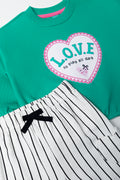 Tracktop And Wideleg Pants Set Mulitcolour (1)