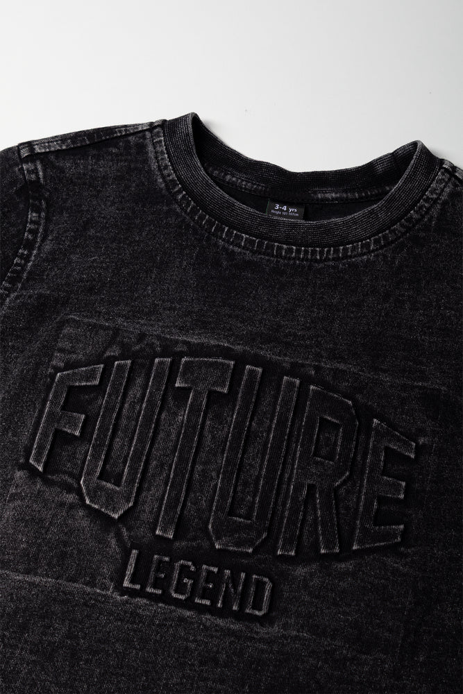 Tie Dye T-Shirt Black (1)