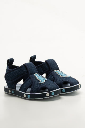 Boys Dino Closed Toe Sandals