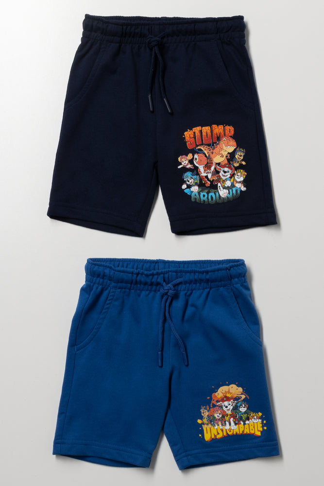 Paw Patrol 2 Pack Shorts