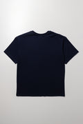 Navy Tennis Graphic T-Shirt (2)