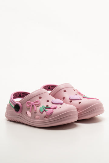 Cherry Clogs Pink