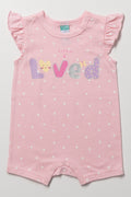 Heart Print Romper