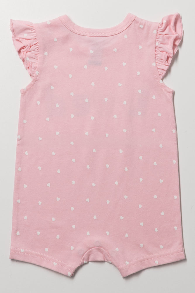 Heart Print Romper (2)