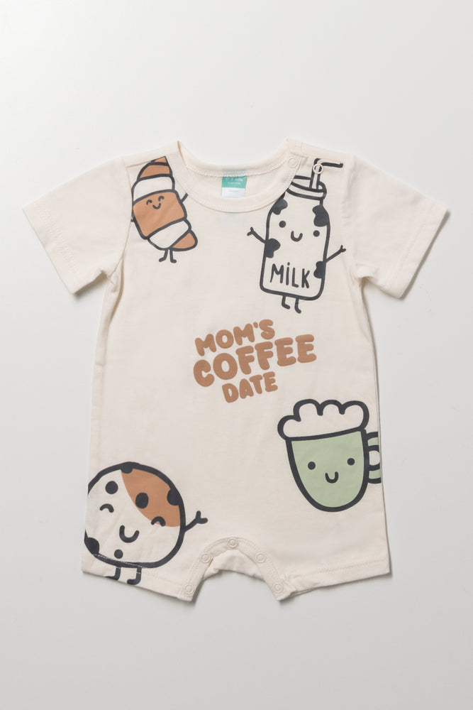Coffee Date Baby Romper