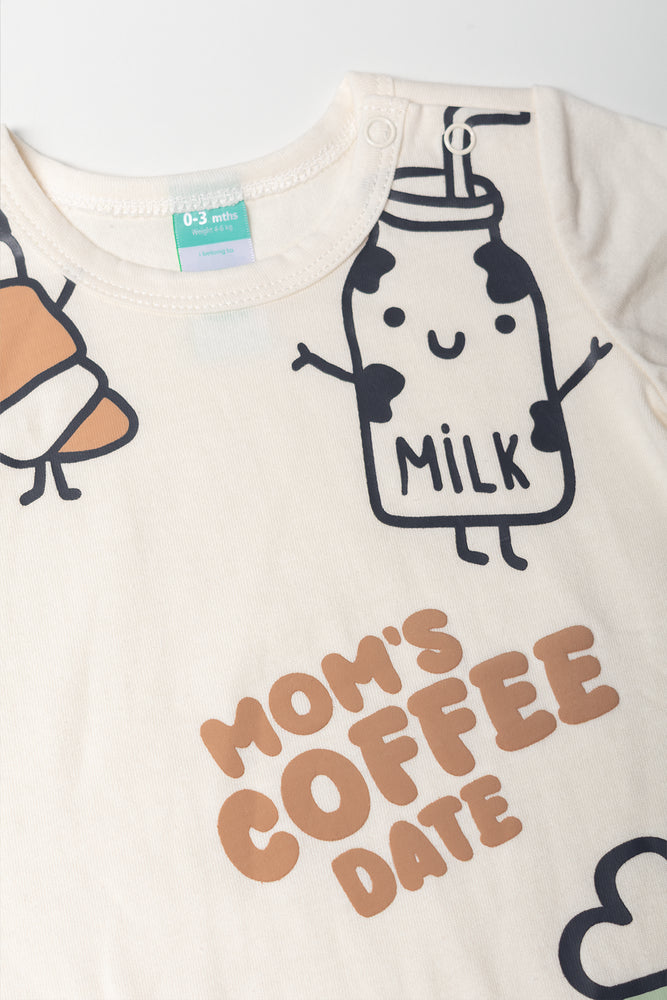 Coffee Date Baby Romper (1)