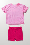 Minnie Mouse Striped 2 Piece Set (2)