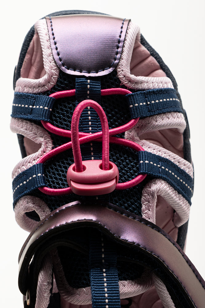 Toggle Sandals Navy & Pink (4)