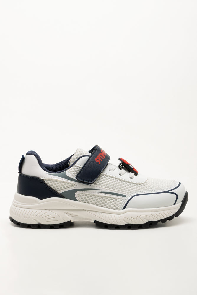 Spider-Man Charm Trainers White (1)
