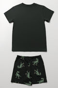 Dinosaur Graphic Pyjama Set (2)