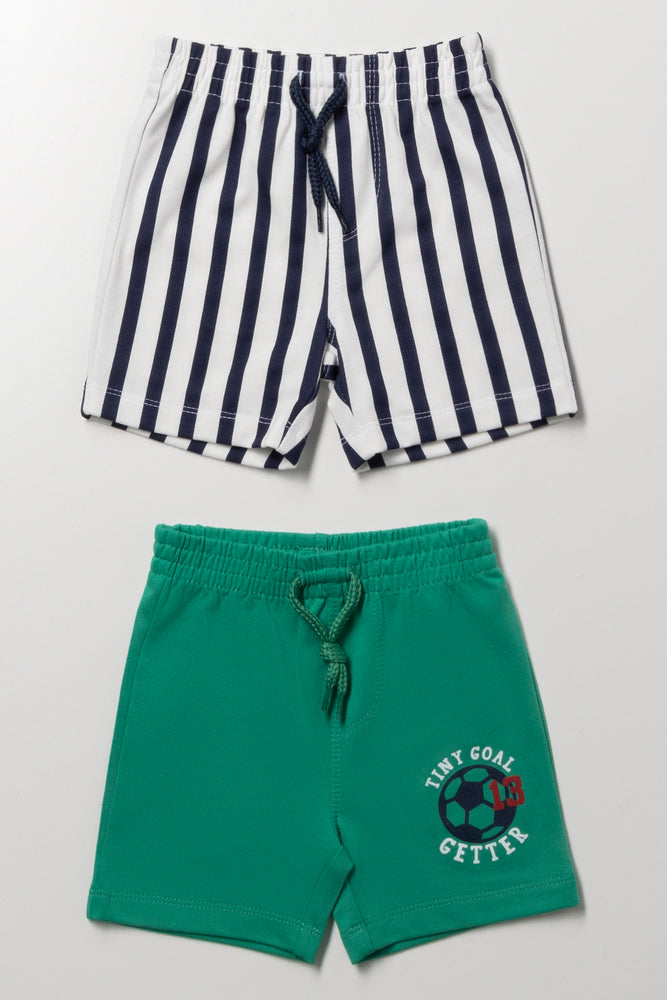 2 Pack Knit Shorts