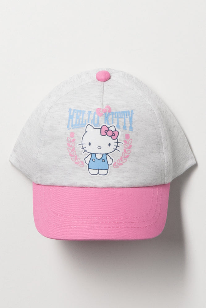Grey Hello Kitty Peak Cap