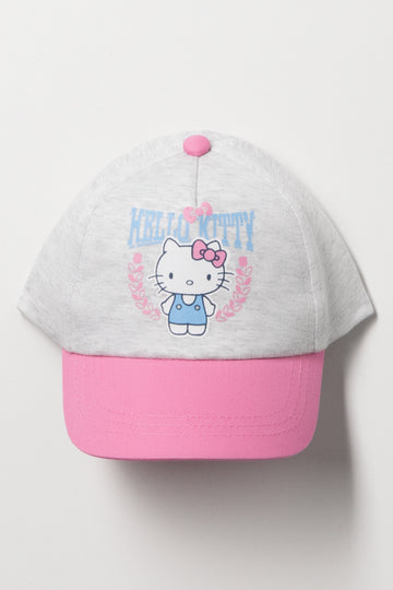 Grey Hello Kitty Peak Cap