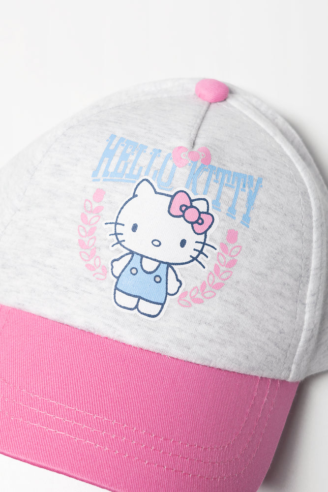 Grey Hello Kitty Peak Cap (1)