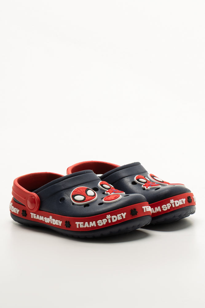 Spider-Man Clogs Navy