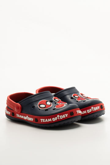 Spider-Man Clogs Navy