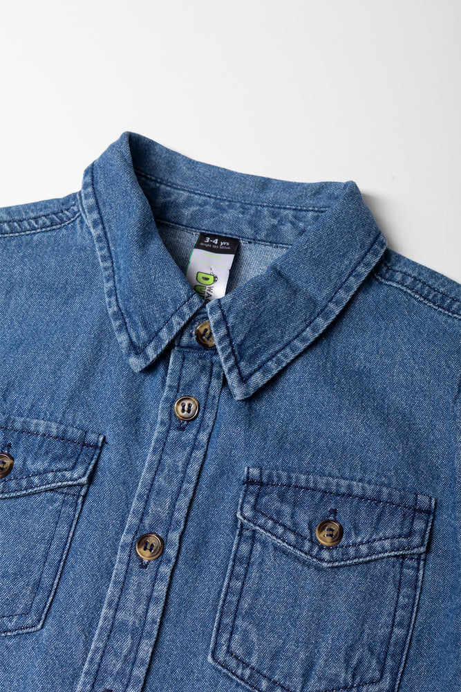 Long Sleeve Denim Shirt (1)